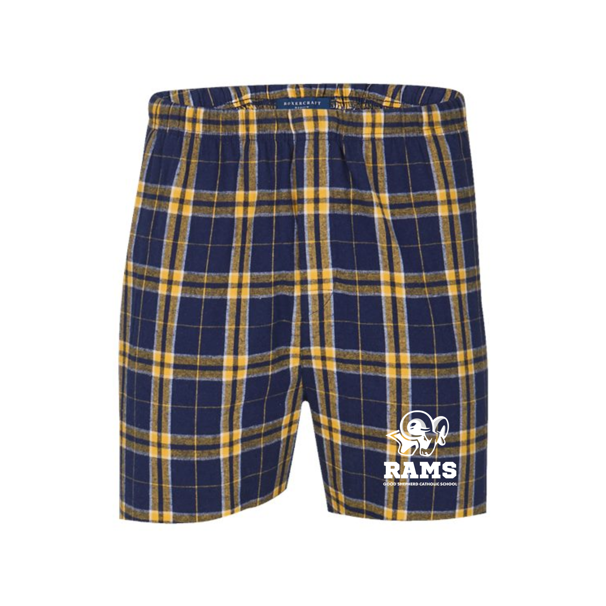 RAMS Flannel Pajama Boxers (Men)