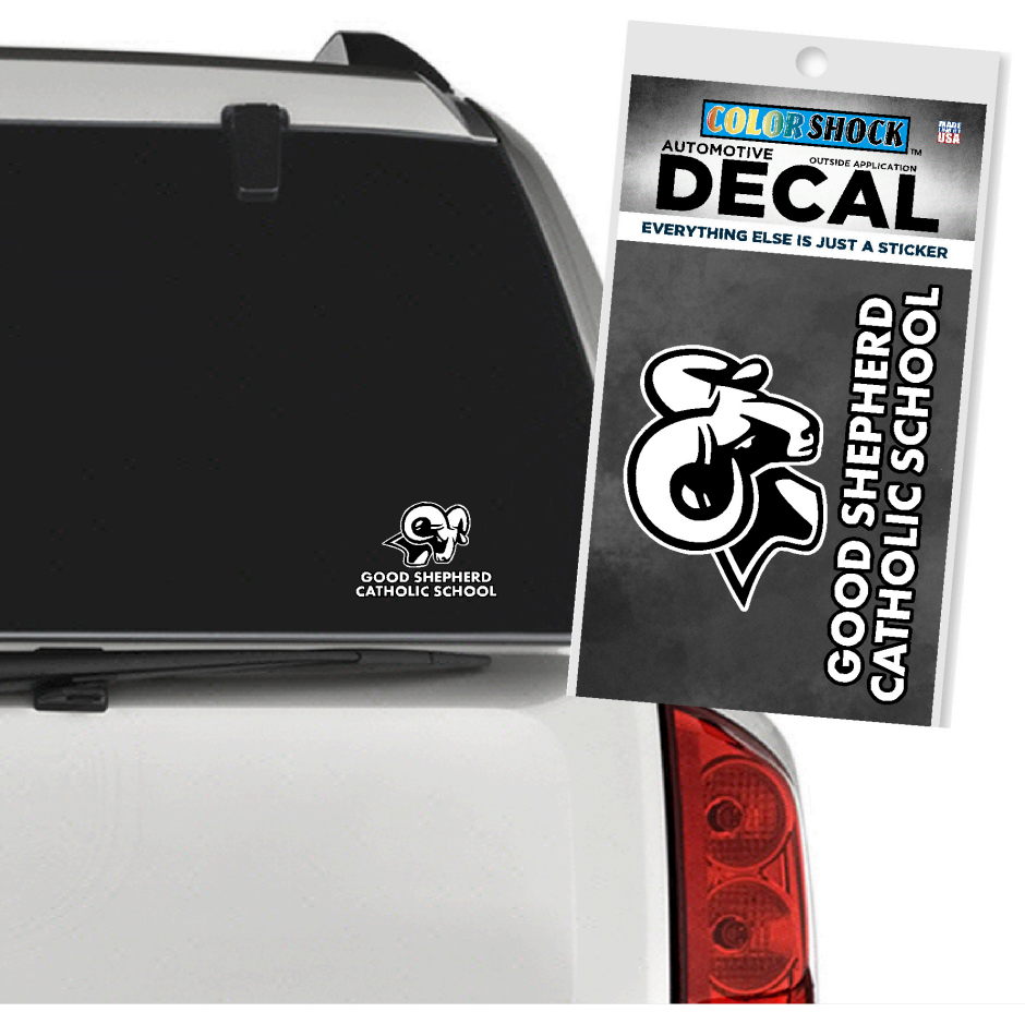 Good Shepherd Car Decal