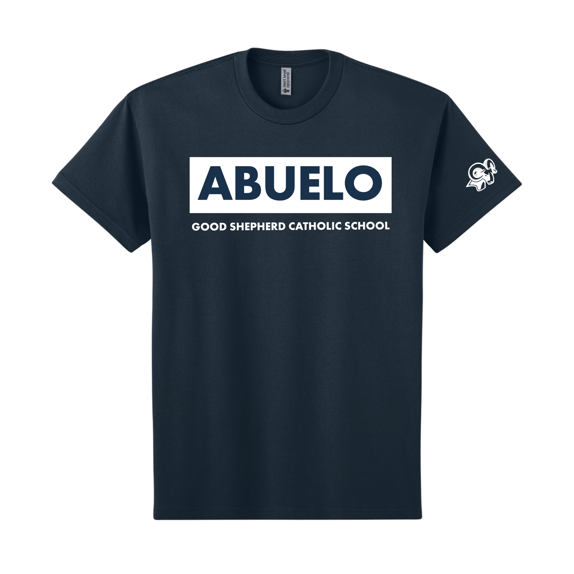 Good Shepherd Abuelo T-Shirt, Navy