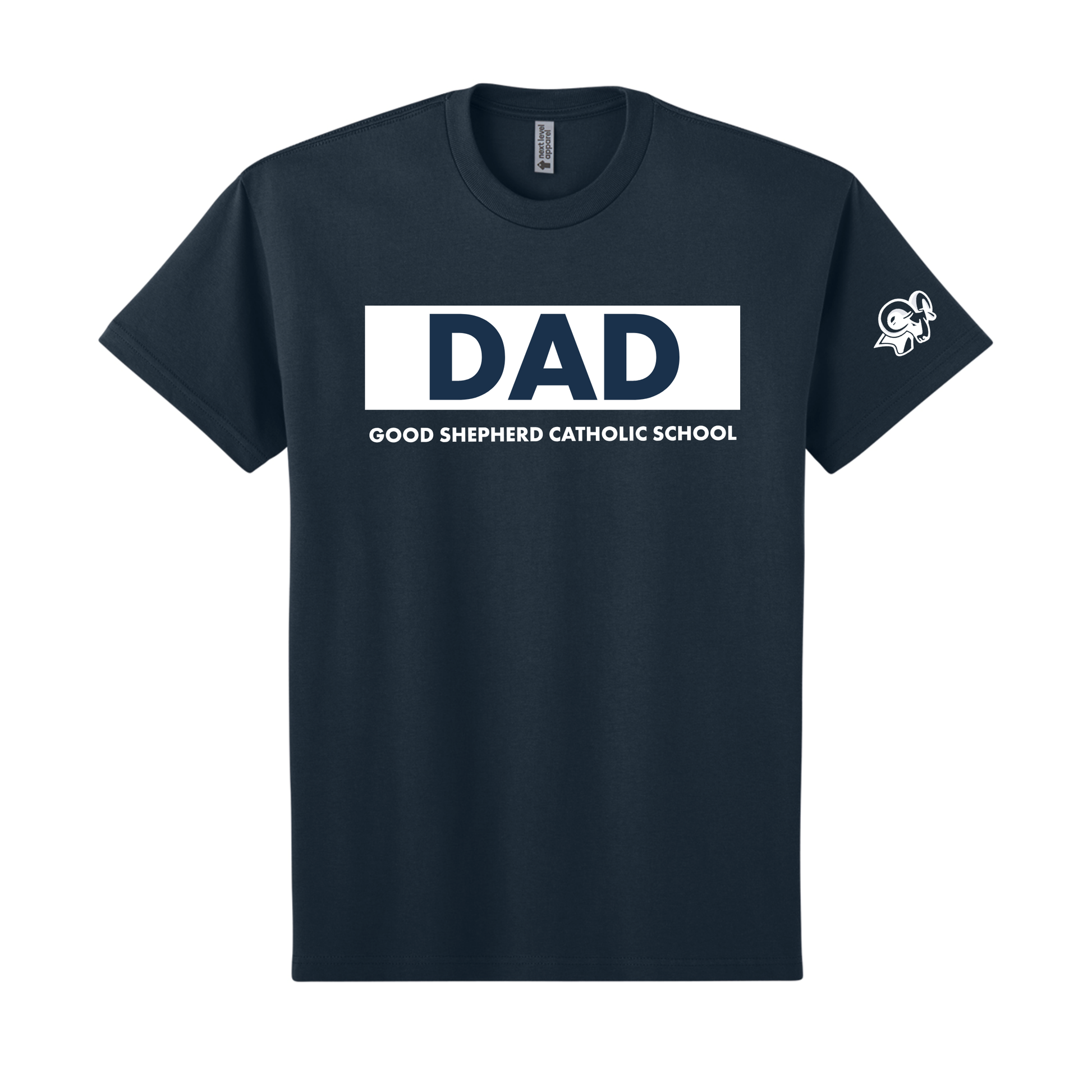 Good Shepherd Dad T-Shirt, Navy