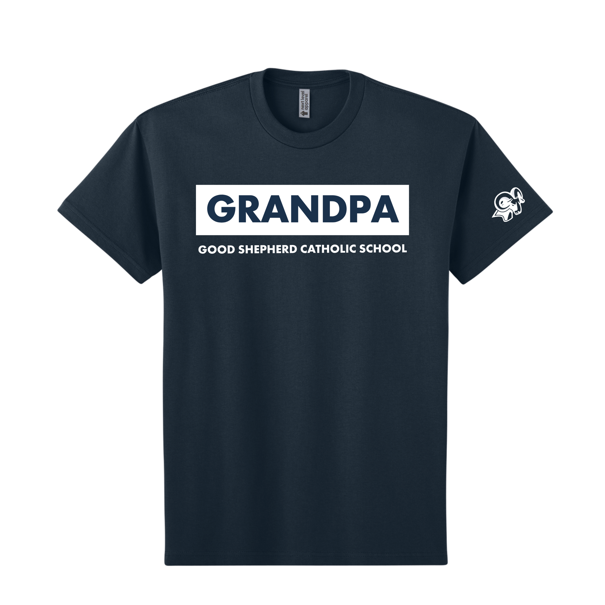 Good Shepherd Grandpa T-Shirt, Navy