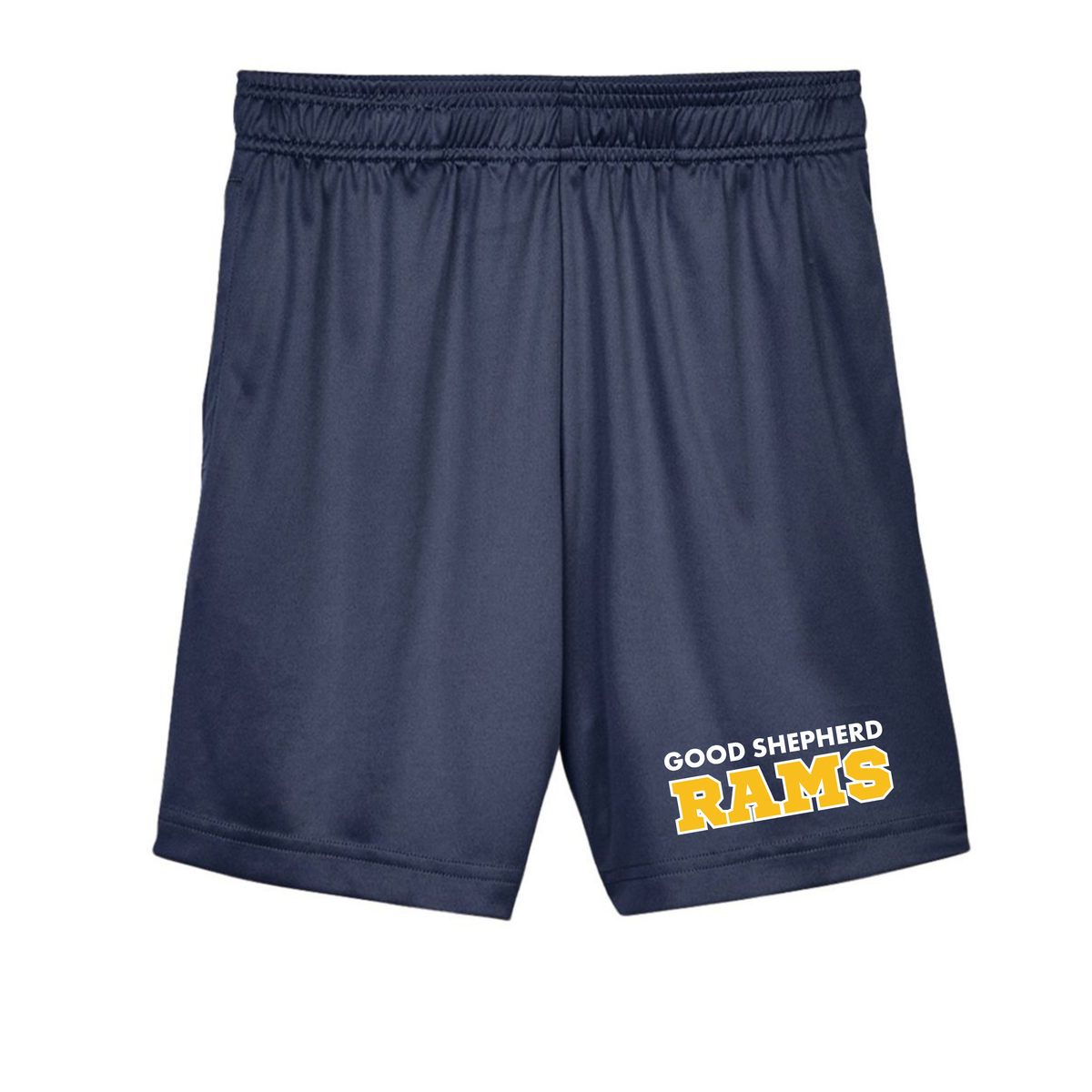 Good Shepherd PE Shorts, Navy (Youth)