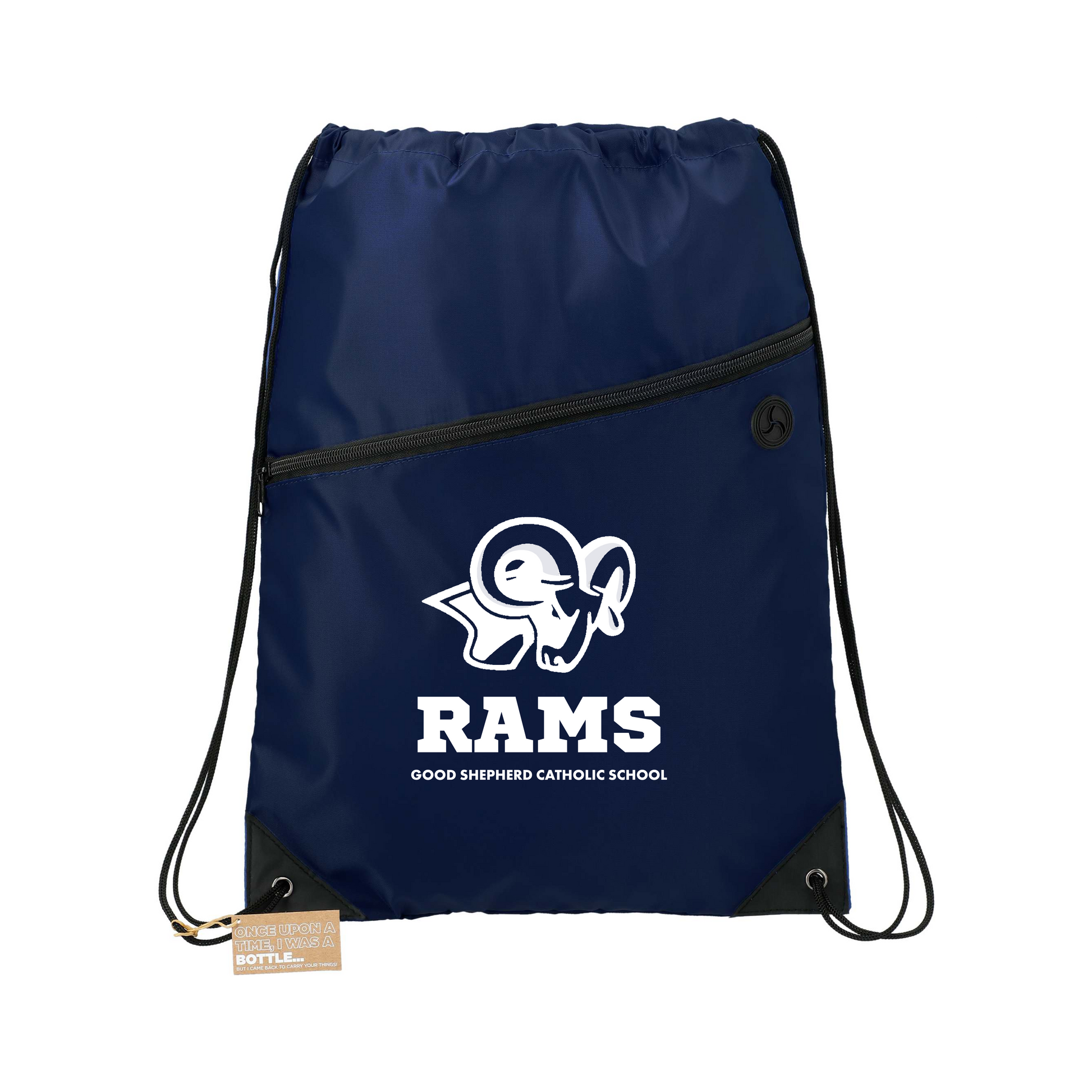 Rams Drawstring Cinch Bag